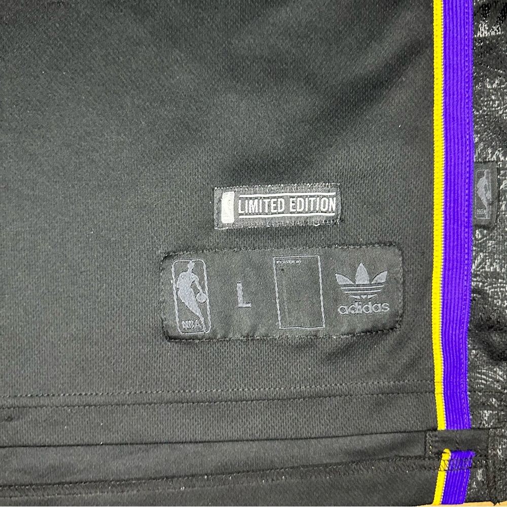 Adidas Kobe Bryant Jersey #24 Stitched Limited Edition Purple Size Mens Large - Picture 3 of 14